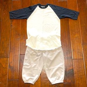 Youth XL Baseball knickers and tee